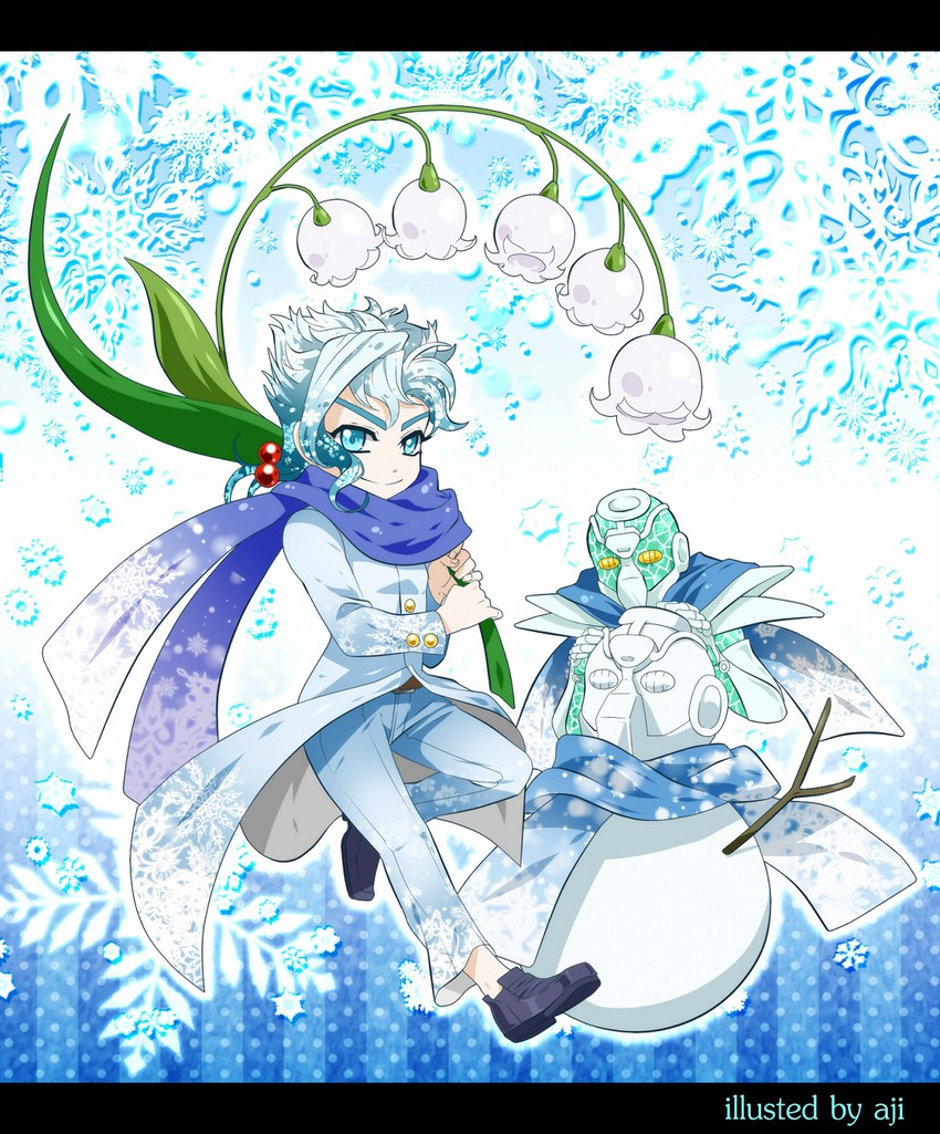 kakyoin noriaki and hierophant green (jojo no kimyou na bouken and 1 more) drawn by aji_(coastal_area)