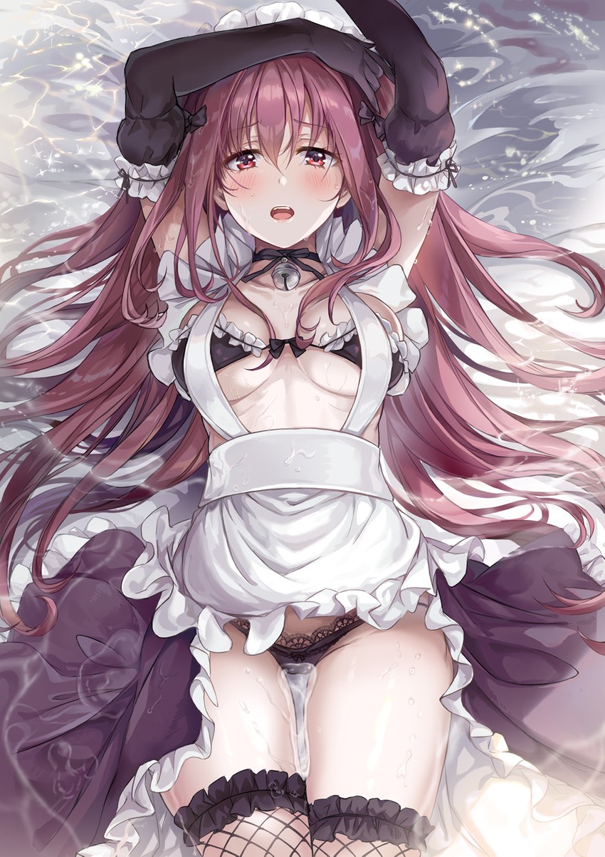 scathach (fate and 1 more) drawn by saya_(mychristian2)