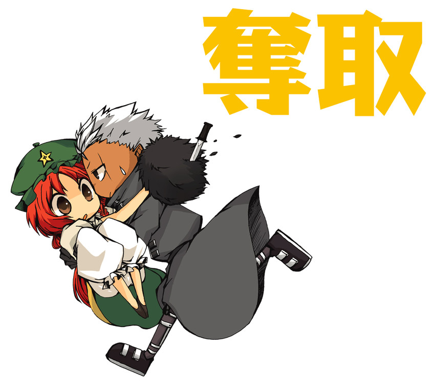 hong meiling and krizalid (touhou and 2 more) drawn by kadotarou