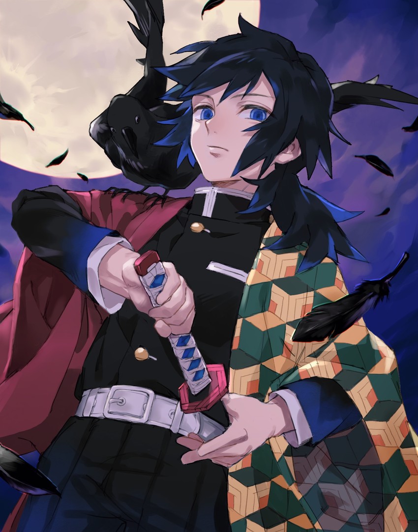 tomioka giyuu and kanzaburou (kimetsu no yaiba) drawn by kaori_(xnp0715)
