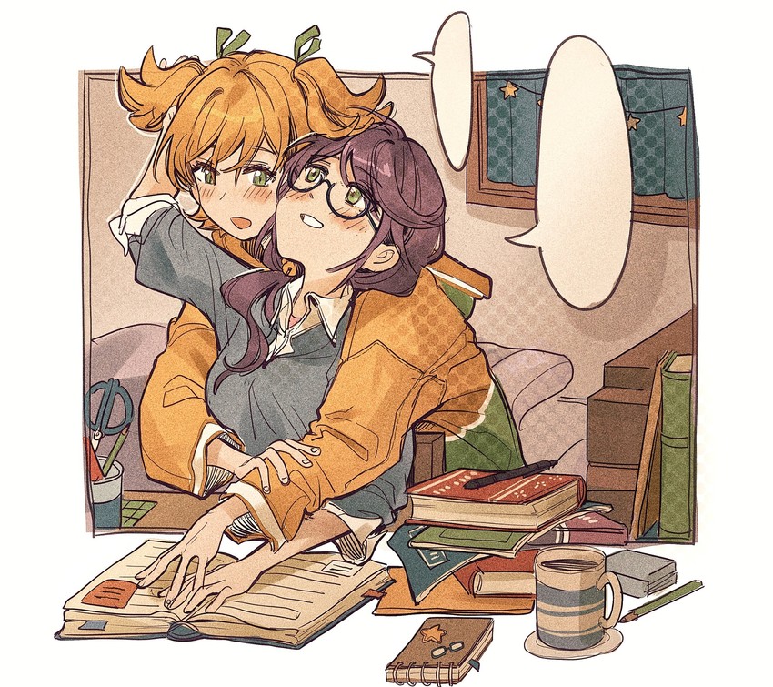 daiba nana and hoshimi junna (shoujo kageki revue starlight) drawn by jiaochunhaochi