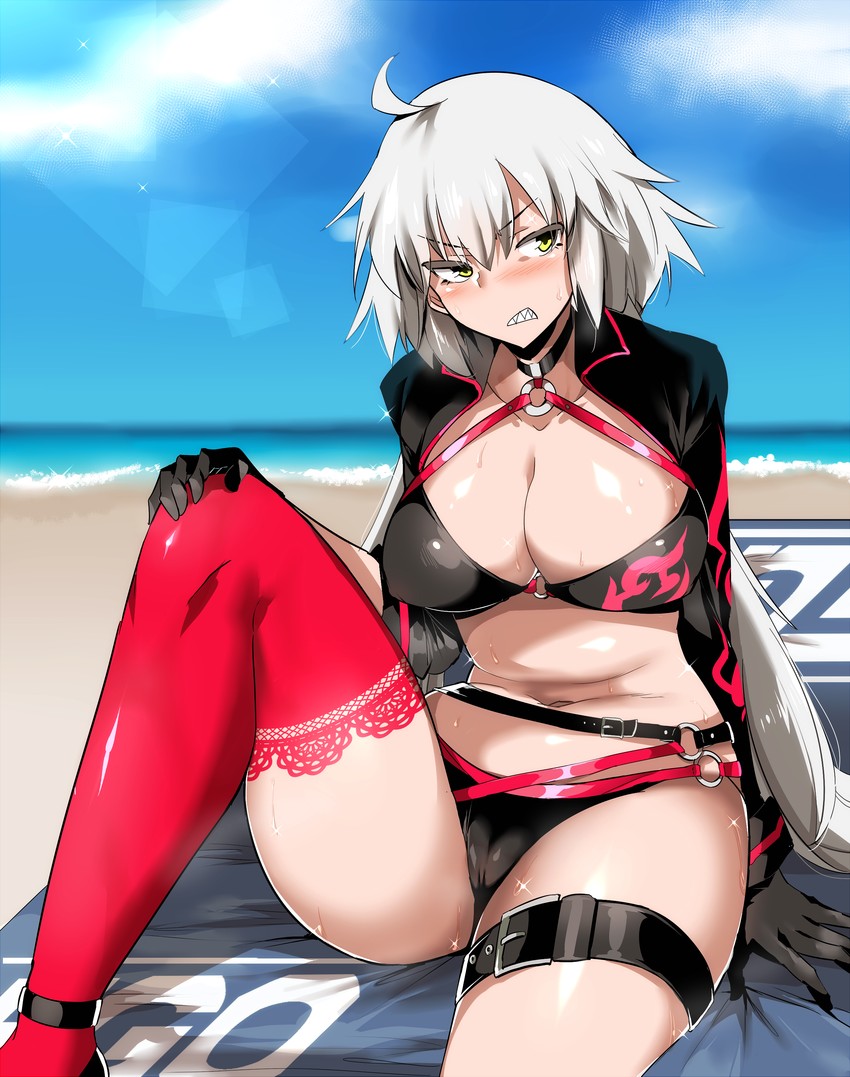 jeanne d'arc alter (fate and 1 more) drawn by tannkobuiwa
