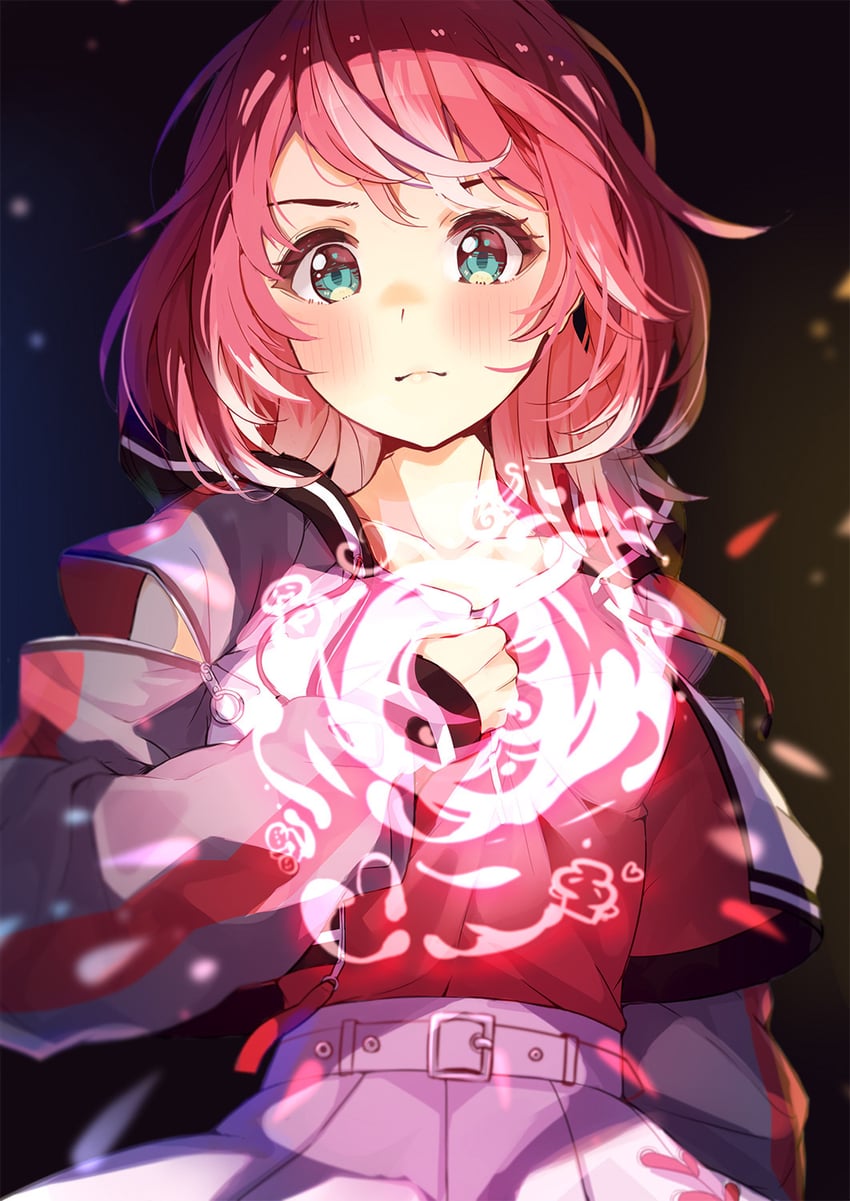 tomori manaka (idolmaster and 1 more) drawn by nira_(vira)