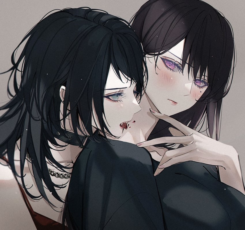 shiina taki and yahata umiri (bang dream! and 1 more) drawn by blackfangs