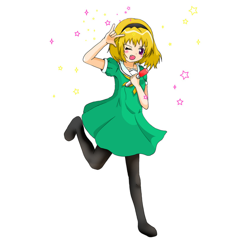 houjou satoko (higurashi no naku koro ni and 2 more) drawn by moruhinekun