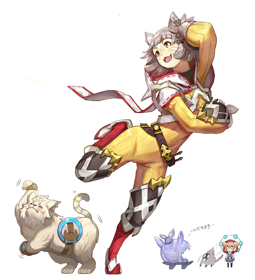 nia, dromarch, electra, and boreas (xenoblade chronicles and 1 more) drawn by takanoriha_kasui