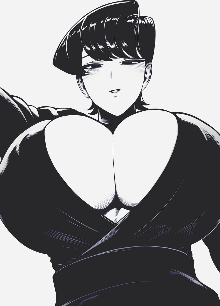 komi shuuko (komi-san wa komyushou desu) drawn by mostlybluewyatt