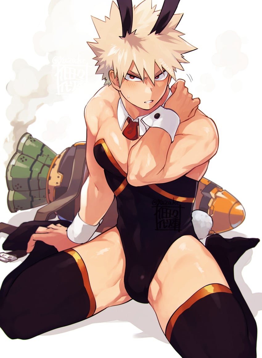 bakugou katsuki (boku no hero academia) drawn by yazaki_(yazakc)
