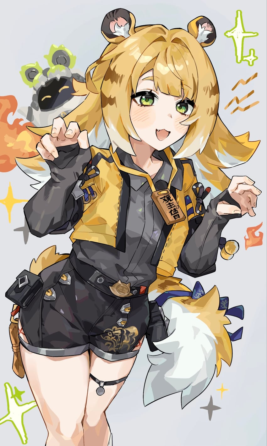ju fufu and belion (zenless zone zero) drawn by fufu