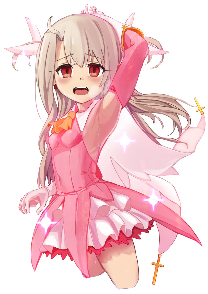 illyasviel von einzbern and prisma illya (fate and 1 more) drawn by kebab_(blackdoll)