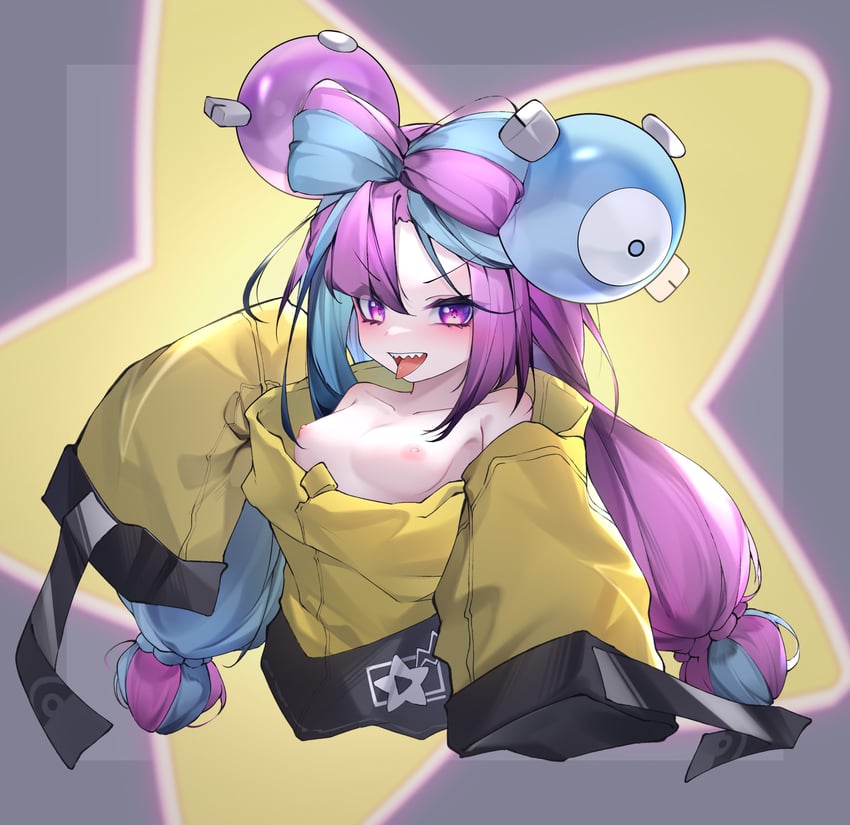 iono (pokemon and 1 more) drawn by qinshi-ji