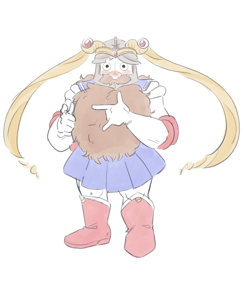 sailor moon and senshi (bishoujo senshi sailor moon and 1 more) drawn by mercuri0ff