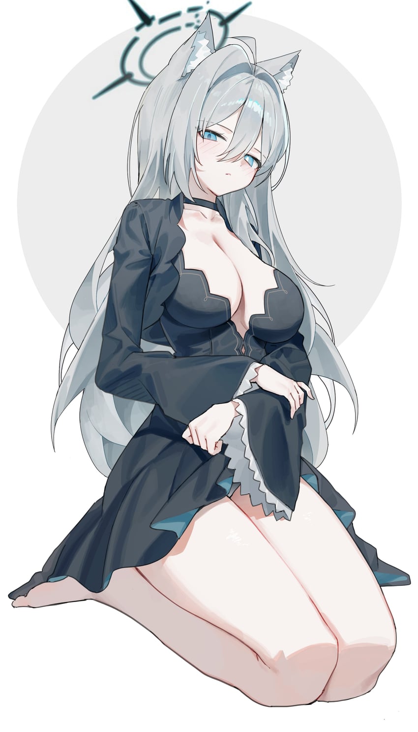 shiroko and shiroko terror (blue archive) drawn by huu_(dighapdlxm12)