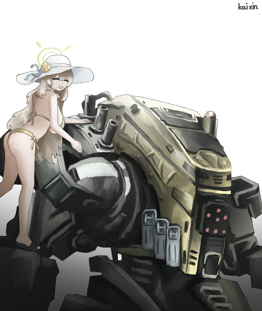 nonomi and legion (blue archive and 2 more) drawn by kai_xin