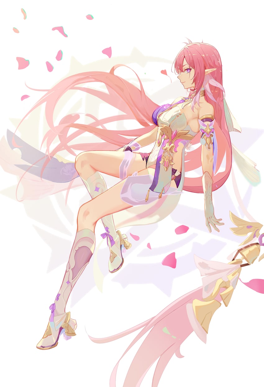 elysia (honkai and 1 more) drawn by comet-c