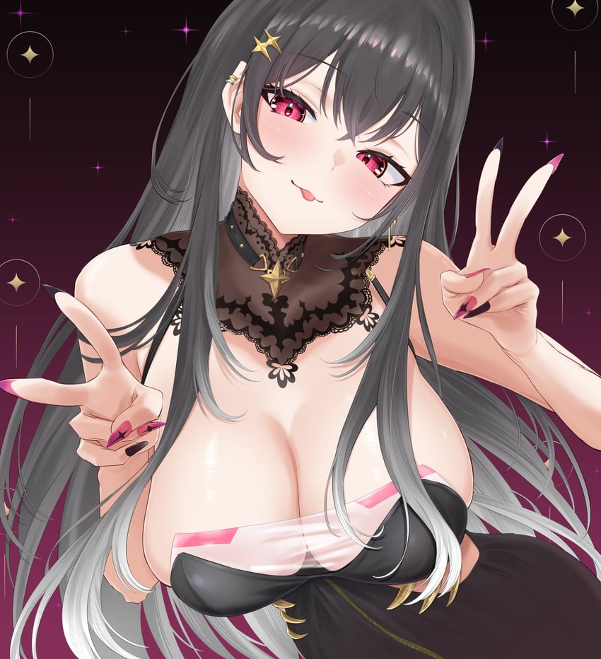 kuroha arya (vspo! and 1 more) drawn by muton_(muton82)