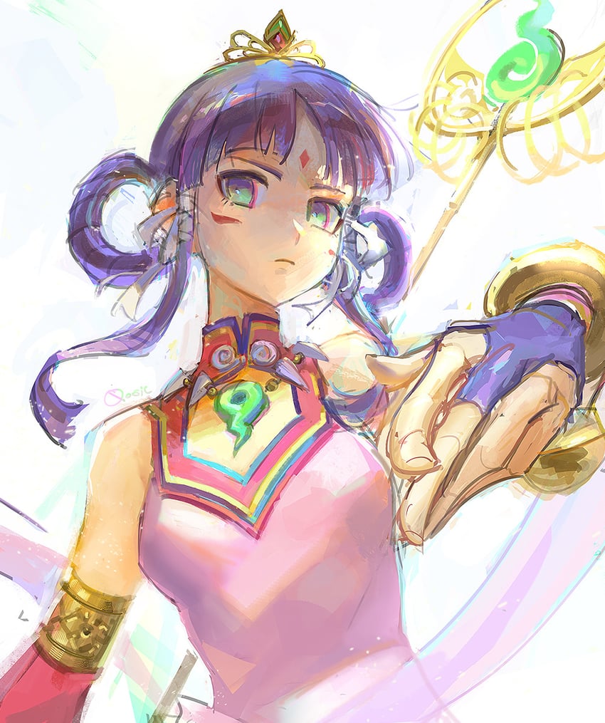 rayfa padma khura'in (ace attorney and 1 more) drawn by qosic