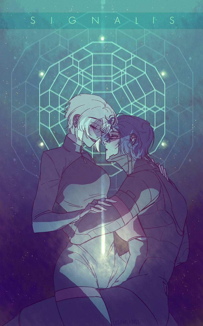elster and ariane yeong (signalis) drawn by legend_knit