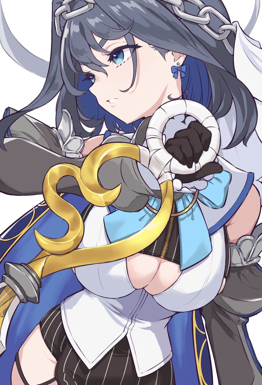 ouro kronii (hololive and 1 more) drawn by eternaltanbo