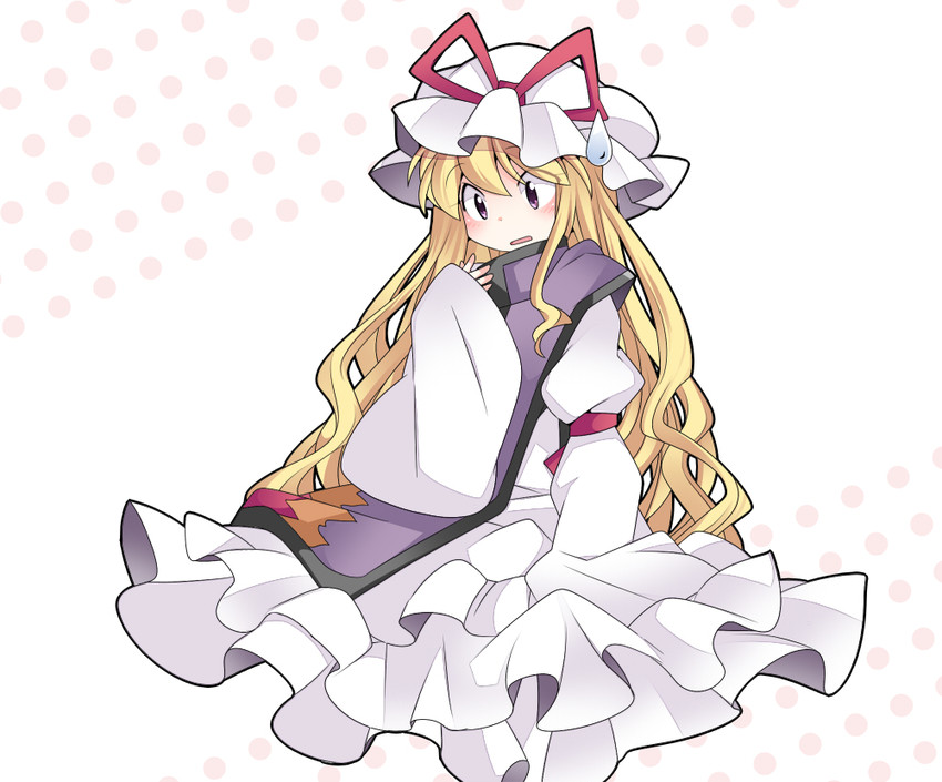 yakumo yukari (touhou) drawn by hammer_(sunset_beach)