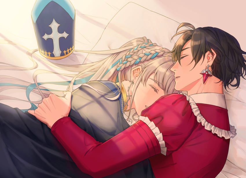 constantine xi and johanna (fate and 1 more) drawn by dnstar_1019