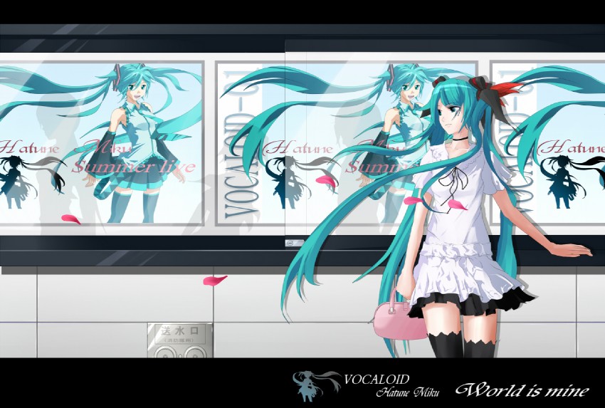 hatsune miku (vocaloid and 1 more) drawn by eto_(ikumika)