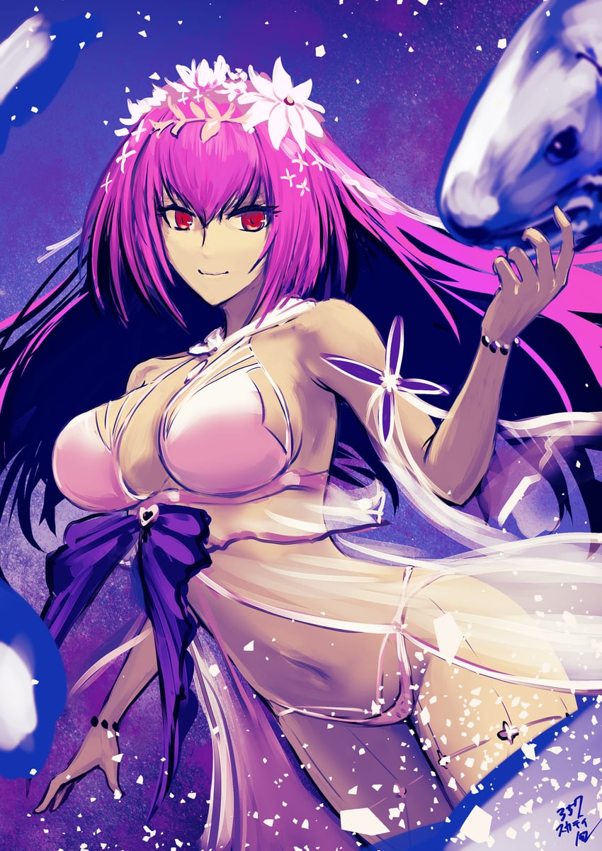scathach and scathach skadi (fate and 1 more) drawn by 152_in_can