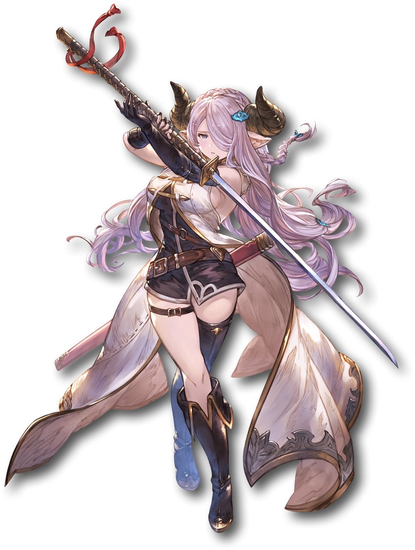 narmaya (granblue fantasy and 1 more) drawn by minaba_hideo