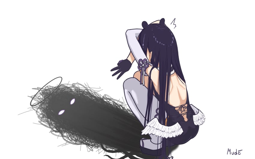 ninomae ina'nis (hololive and 1 more) drawn by mude_(mudddddddde)