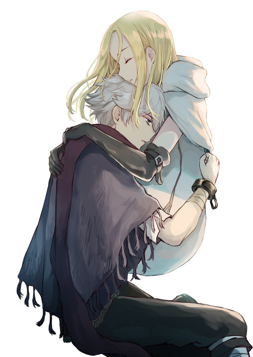 therion and ophilia clement (octopath traveler and 1 more) drawn by wspread
