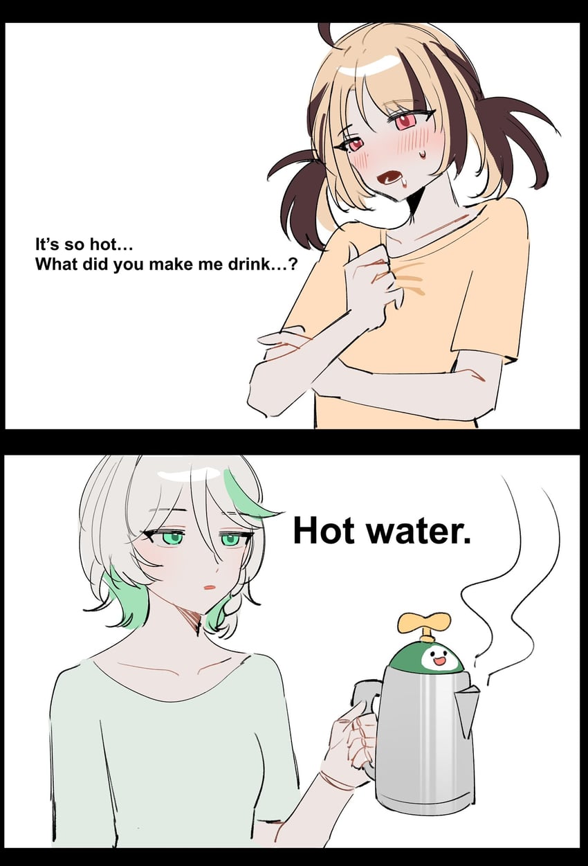 gigi murin, cecilia immergreen, and otomo (hololive and 1 more) drawn by hana20000920