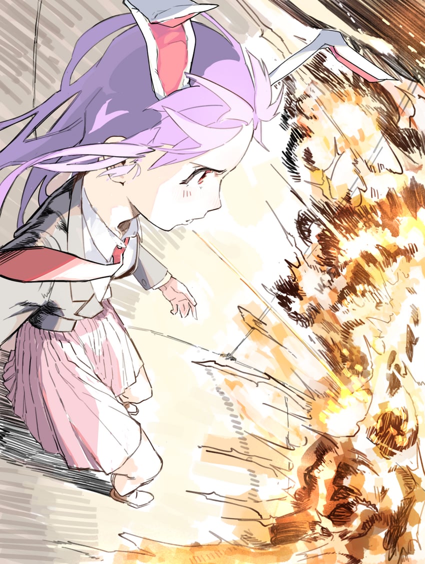 reisen udongein inaba and hisui (touhou and 1 more) drawn by satodesu_cookie