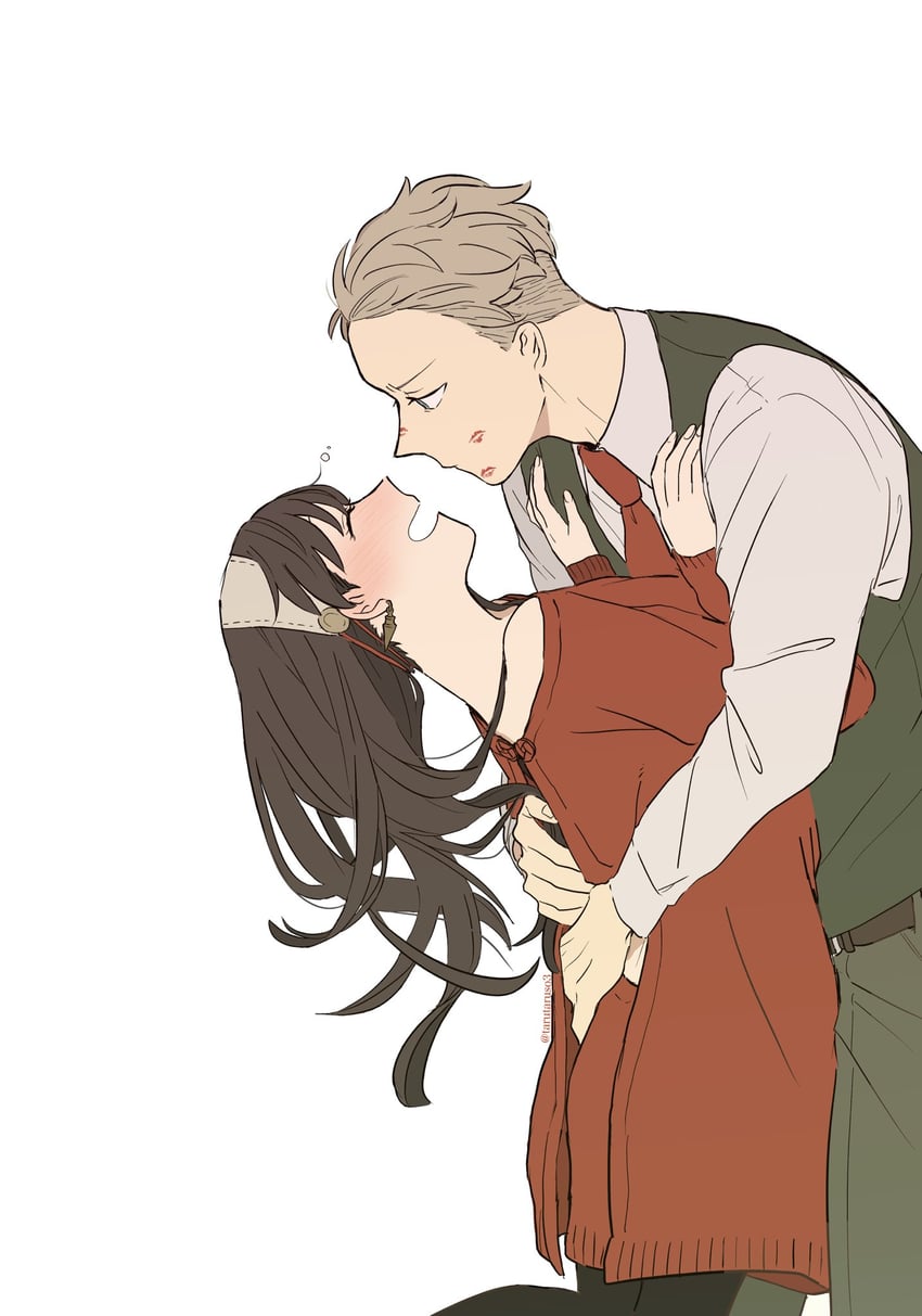 yor briar and twilight (spy x family) drawn by tarutaruso3