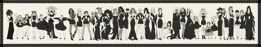 chun-li, morrigan aensland, cammy white, monster hunter, lilith, and 32 more (street fighter and 20 more) drawn by clovercarmen5