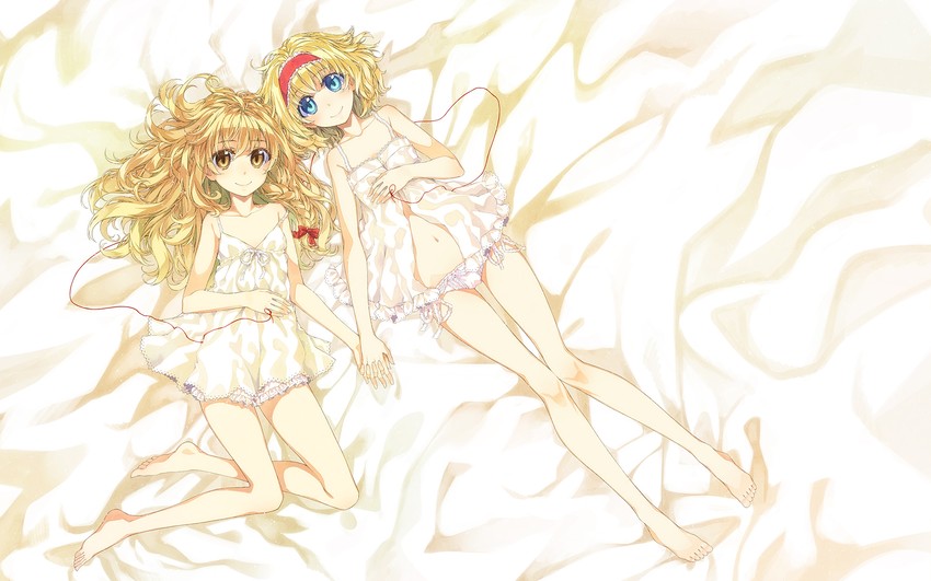 kirisame marisa and alice margatroid (touhou) drawn by hakui_ami
