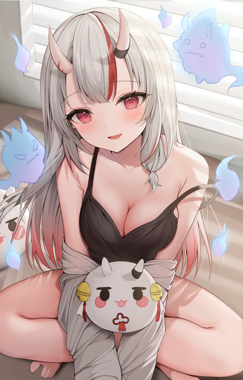 nakiri ayame, poyoyo, shiranui, and karma (hololive) drawn by iruka3