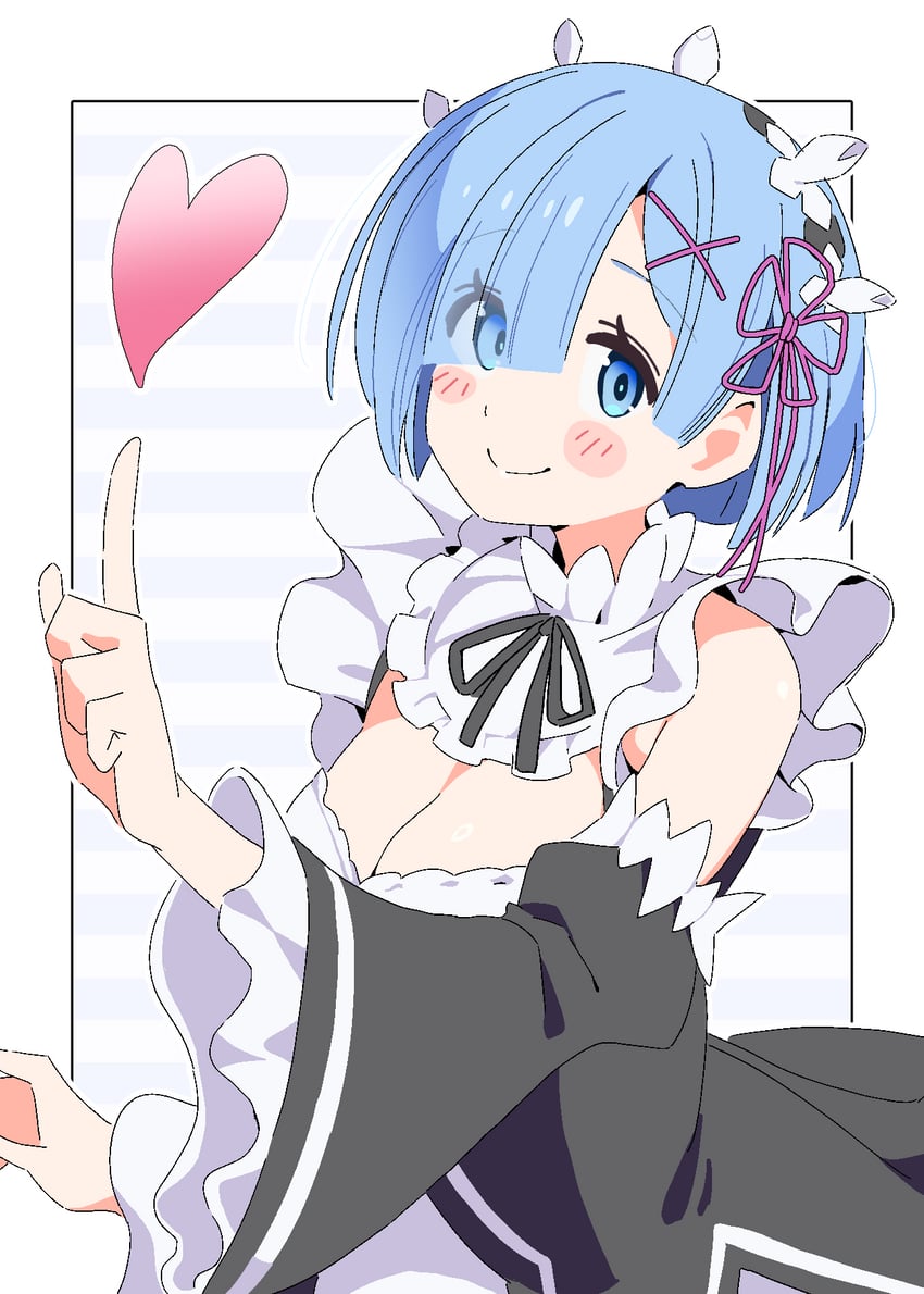 rem (re:zero kara hajimeru isekai seikatsu) drawn by noyama_takenoko