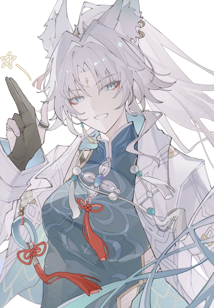 feixiao (honkai and 1 more) drawn by yue_(shemika98425261)