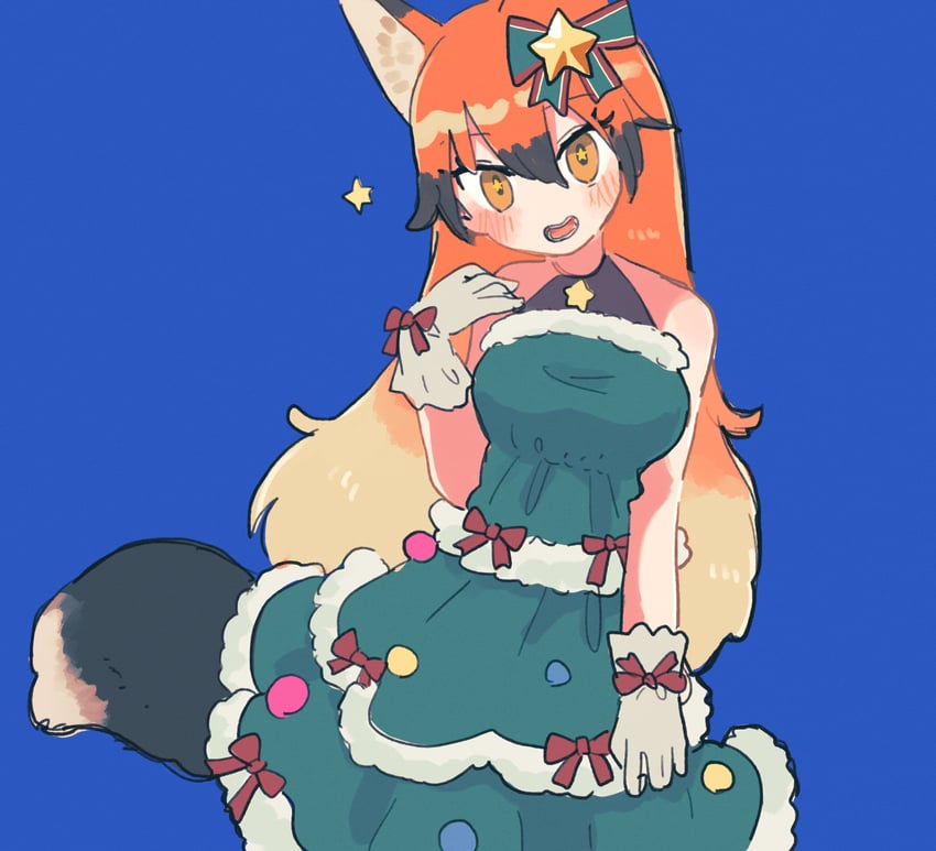 red fox (kemono friends and 1 more) drawn by hasu_(zatsugami)