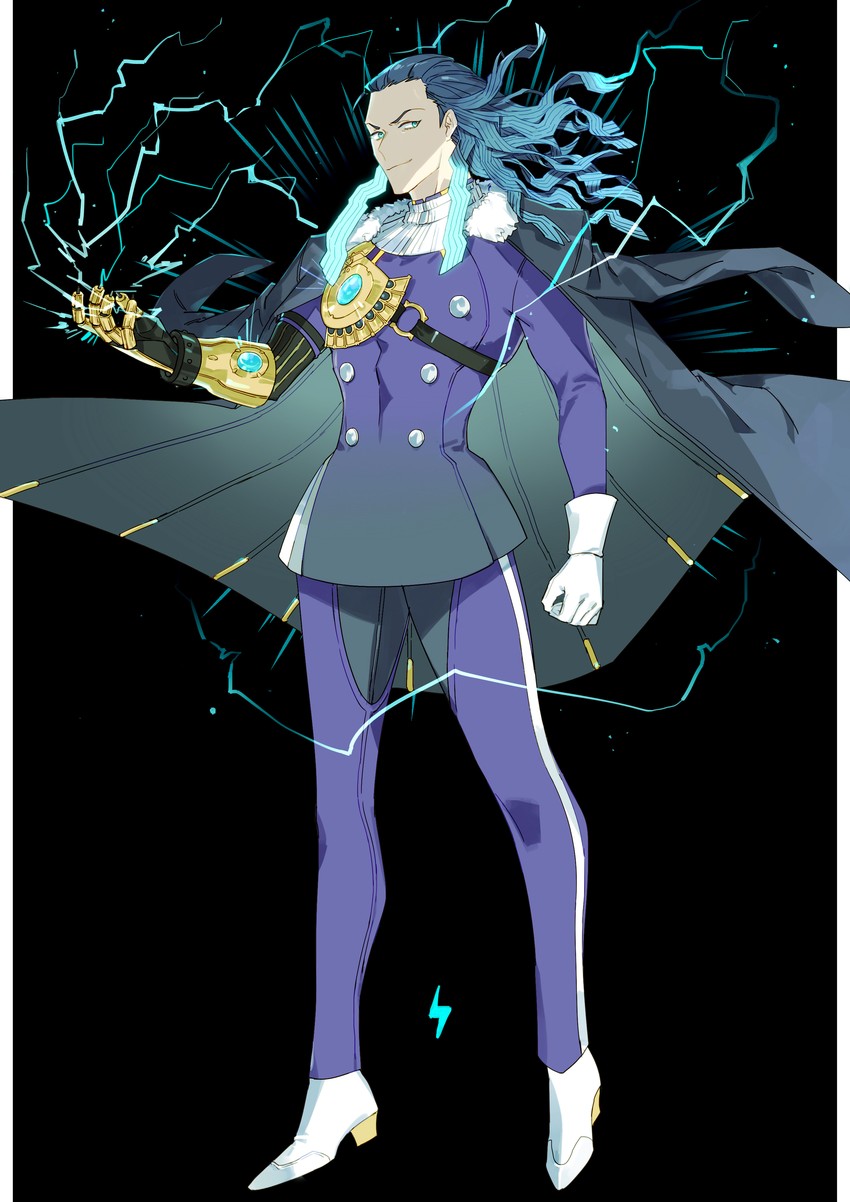 nikola tesla (fate and 1 more) drawn by aooni