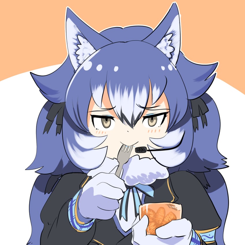 dire wolf (kemono friends and 1 more) drawn by mcgunngu