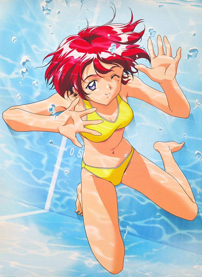 hinomoto hikari (tokimeki memorial and 1 more) drawn by kokura_masashi