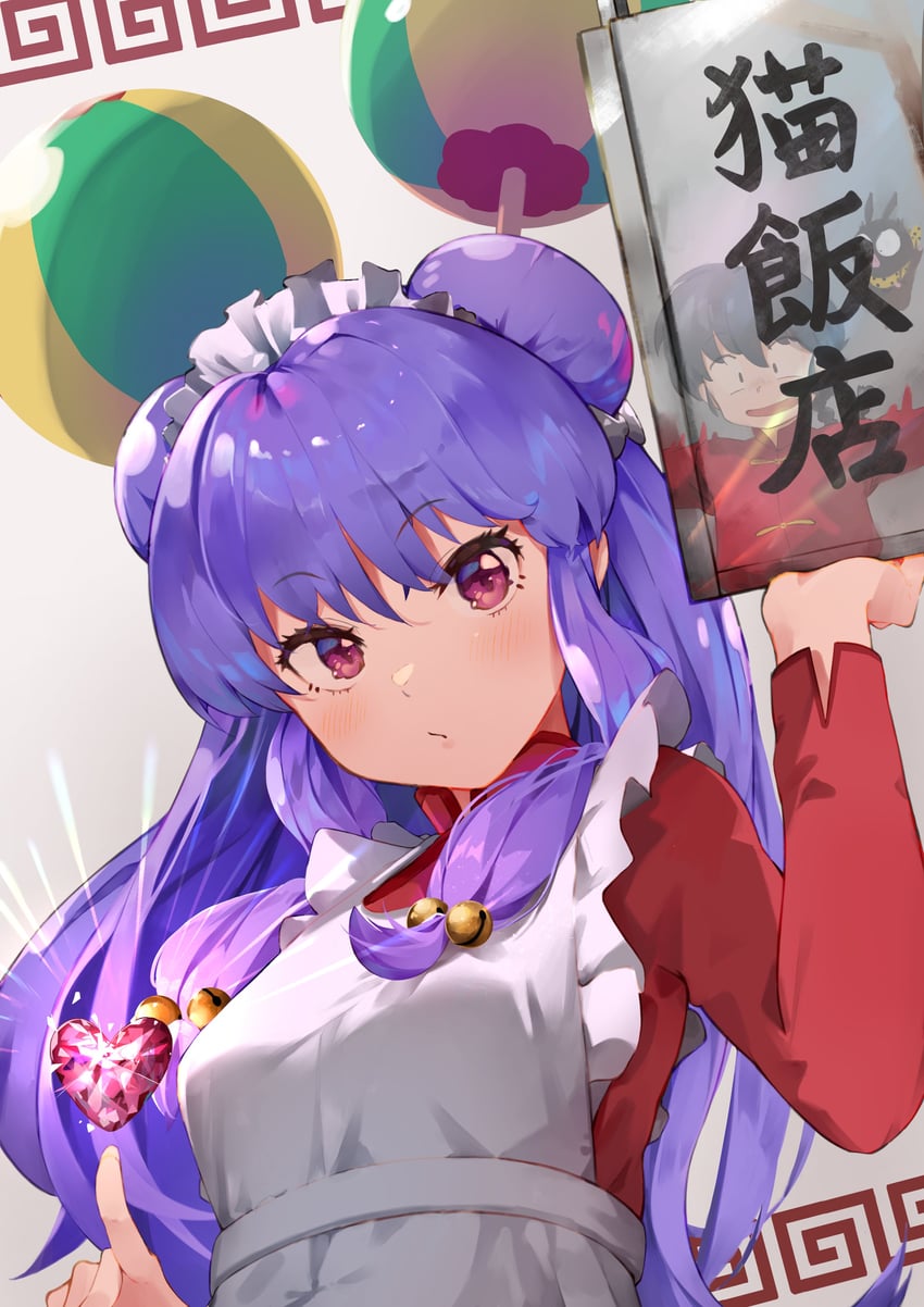 shampoo, saotome ranma, and p-chan (ranma 1/2) drawn by takotousagi