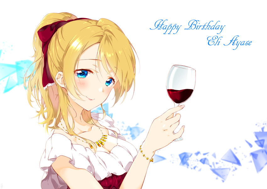 ayase eli (love live! and 1 more) drawn by yomotsuka_tsukasa