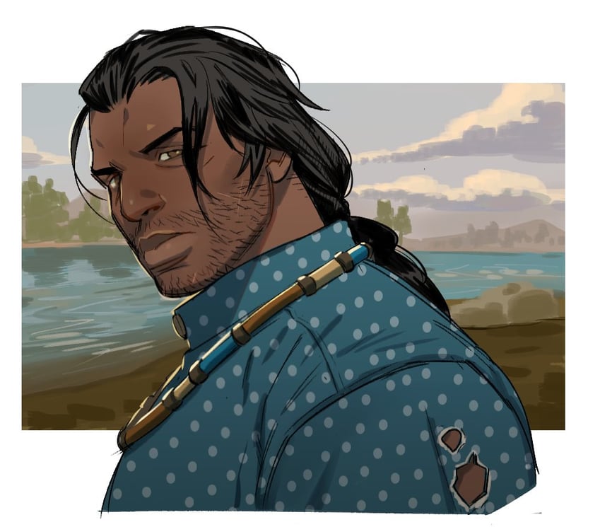 charles smith (red dead redemption and 1 more) drawn by kalium_(jojajoja99999)