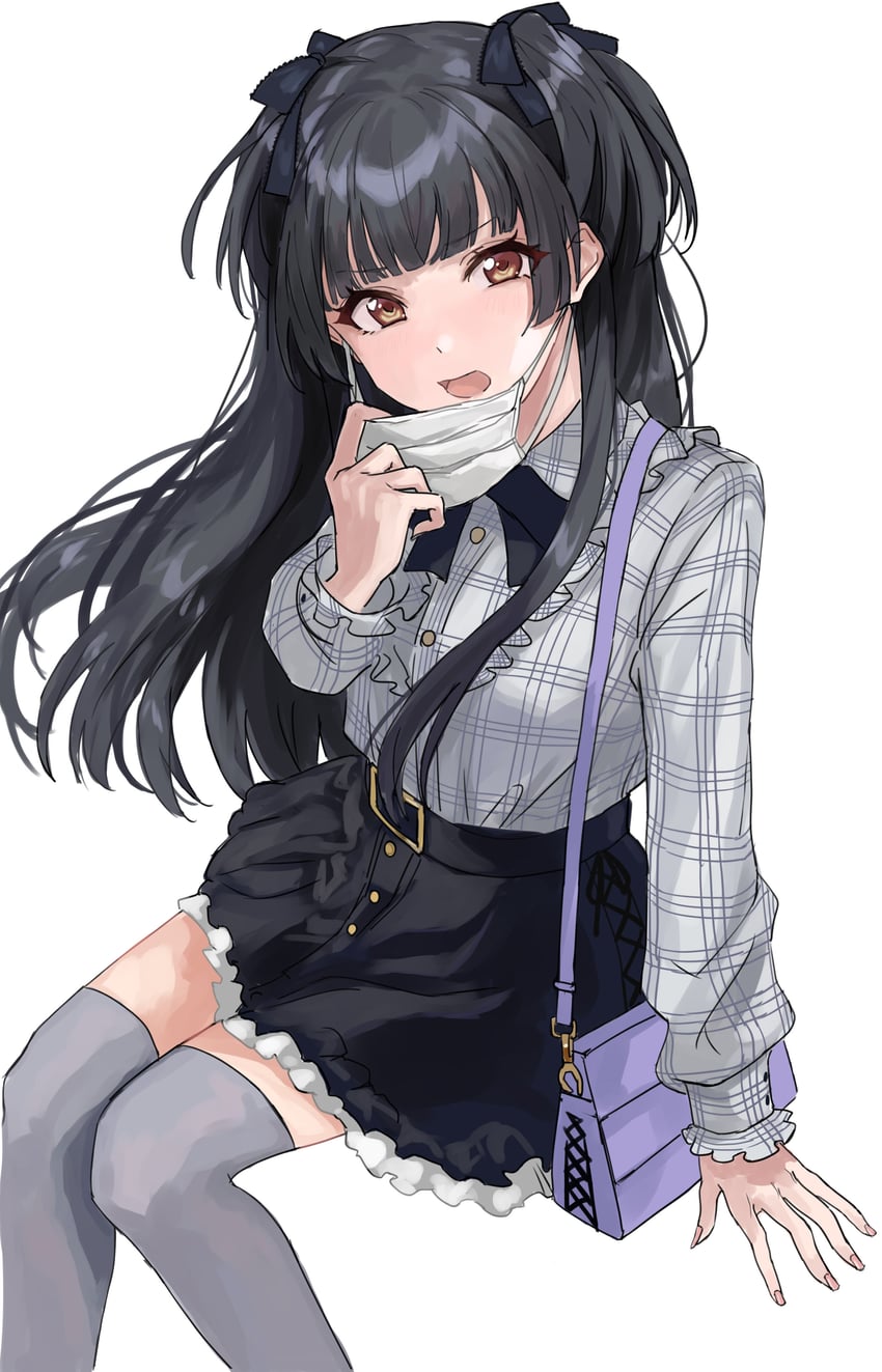 mayuzumi fuyuko (idolmaster and 1 more) drawn by mou_(piooooon)