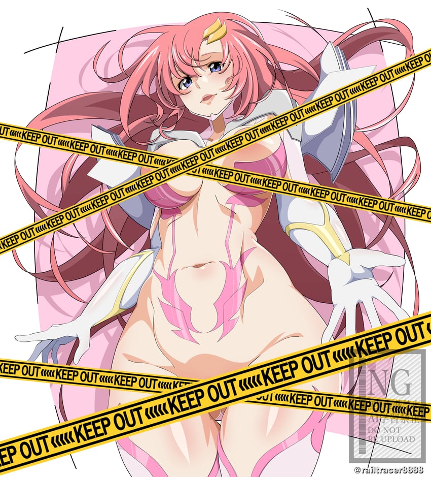 lacus clyne (gundam and 2 more) drawn by railtracer8888