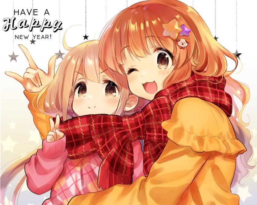 futaba anzu and moroboshi kirari (idolmaster and 1 more) drawn by kurasaki_moroko