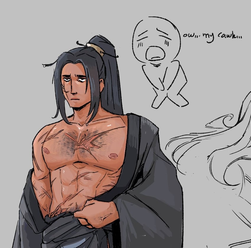 jia qiu (project moon and 1 more) drawn by daikonsnac