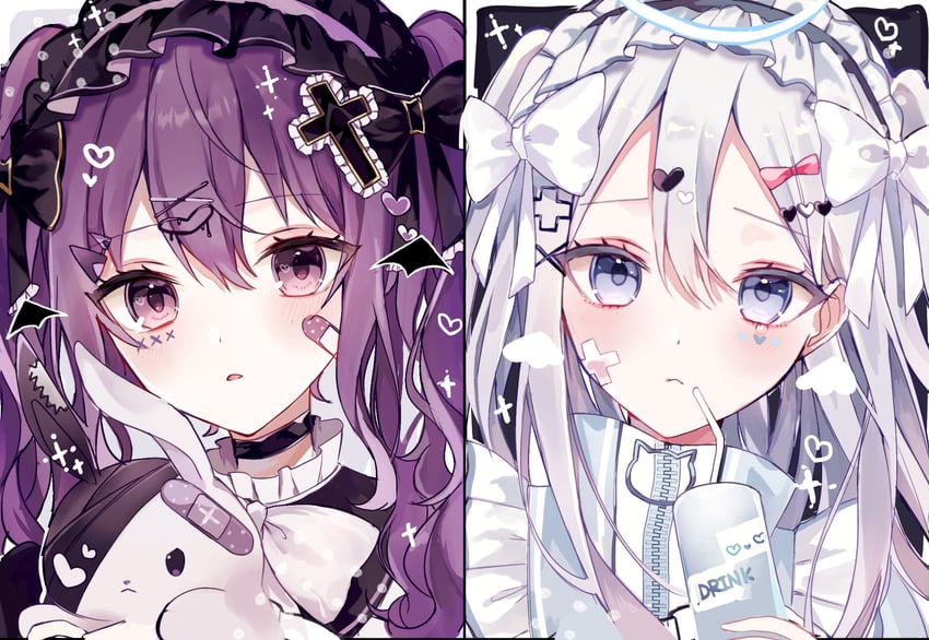 asahina mafuyu and yoisaki kanade (project sekai) drawn by xokikox